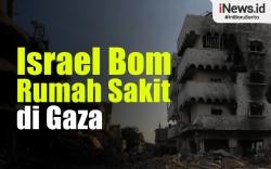 Infografis Israel Bom Rumah Sakit di Gaza
