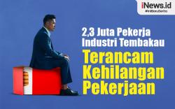 Infografis 2,3 Juta Pekerja di Industri Tembakau Terancam Kehilangan Pekerjaan