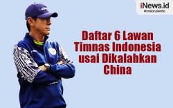 Infografis Daftar 6 Lawan Timnas Indonesia usai Dikalahkan China