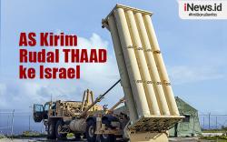 Infografis AS Kirim Rudal THAAD ke Israel untuk Cegat Serangan Iran