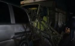 Kecelakaan Beruntun Tronton Tabrak 6 Kendaraan di Asahan, 1 Luka Berat<