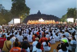 Puncak Waisak di Borobudur Diprediksi Dihadiri 100.000 Umat, Ini Persiapan Ditjen Bimas Buddha<