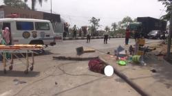 Kecelakaan Tragis di Jalur Pantura Lamongan, Mobil Boks Tabrak Pedagang Rujak <