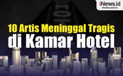 Infografis 10 Artis Meninggal Tragis di Kamar Hotel