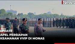 Panglima TNI Dan Kapolri Pimpin Apel Pengamanan VVIP Pelantikan ...