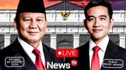 Link Live Streaming Pelantikan Prabowo-Gibran sebagai Presiden dan Wapres