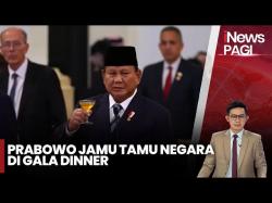 Gala Dinner Prabowo Bersama Tamu Negara 