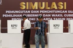 Simulasi Pemilihan Gubernur dan Wakil Gubernur Jakarta