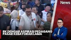 Ridwan Kamil Blusukan ke Pasar Kebayoran Lama, Dengar Curhat Pedagang
