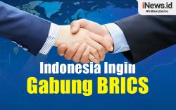 Infografis Indonesia Ingin Bergabung dalam BRICS 