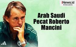 Infografis Arab Saudi Pecat Roberto Mancini
