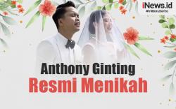 Infografis Anthony Ginting Resmi Menikah dengan Mitzi Abigail