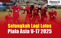 Infografis Timnas Indonesia U-17 Selangkah Lagi Lolos Piala Asia U-17 2025