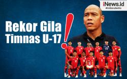 Infografis Rekor Gila Timnas Indonesia U-17 usai Lolos Piala Asia U-17 2025