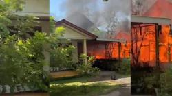Istri Diduga Bakar Suami saat Tidur di Alor NTT, 3 Rumah Ikut Ludes Dilahap Api