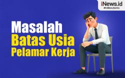 Infografis Masalah Batas Usia Pelamar Kerja
