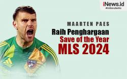 Infografis Maarten Paes Raih Penghargaan Save of The Year MLS 2024
