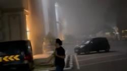 Gedung Polresta Jambi Terbakar, Api Diduga akibat Korsleting Listrik<