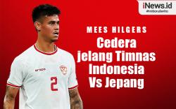 Infografis Mees Hilgers Cedera jelang Timnas Indonesia Vs Jepang