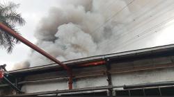 Pabrik Tekstil Baleendah Bandung Kebakaran, 5 Mobil Damkar Dikerahkan<