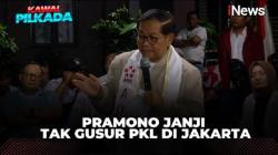 Janji Pramono Anung, Tak bakal Gusur PKL di Jakarta