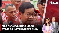 Pramono Anung Janji Renovasi Stadion VIJ untuk Tempat Latihan Persija Jakarta