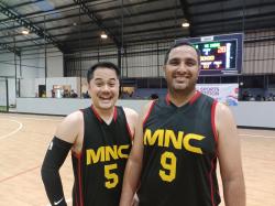 Tim Basket vozpublica Doakan MNC Group Semakin Jaya di HUT ke-35