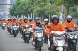 Peringati Hari Pahlawan dengan Konvoi Bersama Tasker Jakarta 
