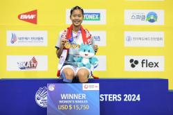 Keren! Putri KW Bikin Sejarah Membanggakan usai Juara Korea Masters 2024