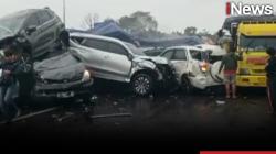 Polisi Ungkap Penyebab Kecelakaan Beruntun di Tol Cipularang KM 92<
