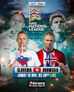 Saksikan Duel Slovenia Vs Norwegia di UEFA Nations League Dini Hari Ini Pukul 02.30 WIB Live di vozpublica