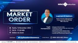 Ikuti Webinar Masterclass Market Order bareng MNC Sekuritas Sore Ini