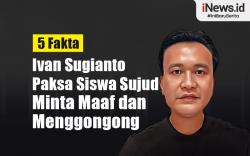 Infografis 5 Fakta Ivan Sugianto Paksa Siswa Sujud Minta Maaf dan Menggongong