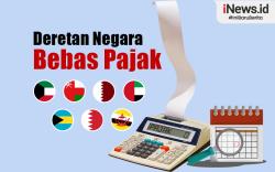 Infografis Deretan Negara Bebas Pajak