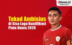 Infografis Rizky Ridho Usung Tekad Ambisius di Sisa Laga Kualifikasi Piala Dunia 2026