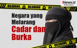 Infografis Deretan Negara yang Melarang Cadar dan Burka