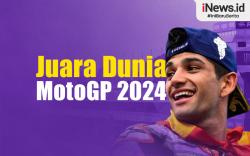 Infografis Jorge Martin Juara Dunia MotoGP 2024