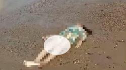 Wanita Ditemukan Tewas Tergeletak di Pesisir Muara Sungai Cimadur<