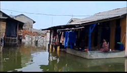 Empat Desa di Muaragembong Bekasi Masih Terendam Banjir Rob