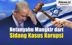 Infografis Netanyahu Minta Bantuan Badan Intelijen untuk Mangkir dari Sidang Kasus Korupsi