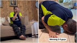 Video Viral Pak Muh Sujud Syukur Marselino Ferdinan Bobol Gawang Arab Saudi 2 Kali: Yes Garuda! 