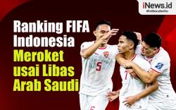 Infografis Ranking FIFA Timnas Indonesia Meroket usai Hancurkan Arab Saudi