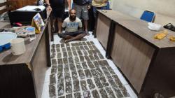 Tangkap WNA di Taman Imbi, Polisi Temukan 85 Paket Ganja di Dalam Tas<