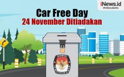 Infografis Car Free Day Minggu 24 November Ditiadakan