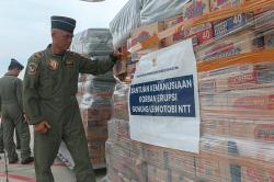 Pengiriman Bantuan Kemanusiaan untuk Korban Erupsi Gunung Lewotobi