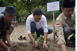 Penanaman 2.000 Pohon di 10 Daerah Strategis Pulau Jawa