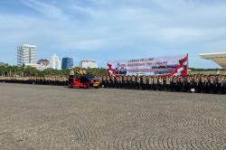 Apel Operasi Mantap Praja Jaya Pengamanan Pilkada 2024