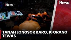 10 Korban Tanah Longsor Karo Akhirnya Ditemukan Meninggal Dunia