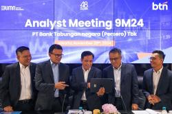Kinerja Kuartal III 2024, Penyaluran Kredit dan Pembiayaan BTN Capai Rp356 T