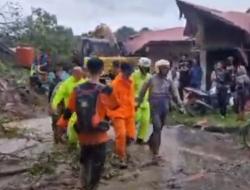 Longsor Timbun Jalan Berastagi-Medan di Sibolangit Deliserdang, 7 Tewas 23 Luka